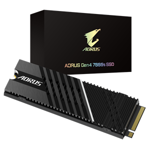 GIGABYTE AORUS NVMe GEN 4 M.2 2TB PCIe 4.0 SSD WITH NANOCARBON C